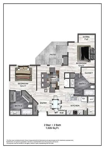 Floor plan B2a