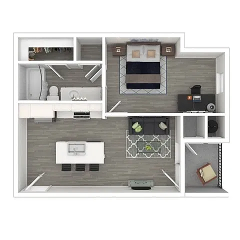 Floor plan The Logger A
