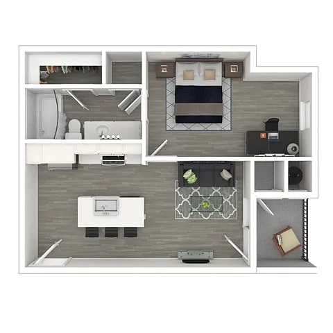 Floor plan The Logger A