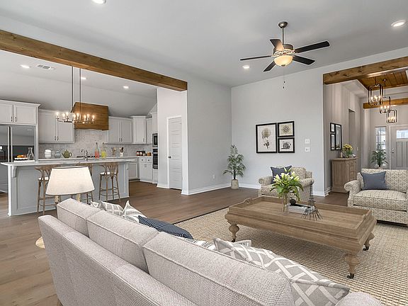 Pendleton Living Room, Kitchen Foyer