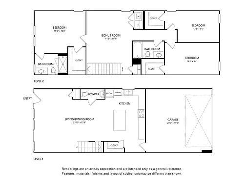 Floor plan Cobalt