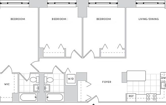 2nd image of 888 Main St APT 534