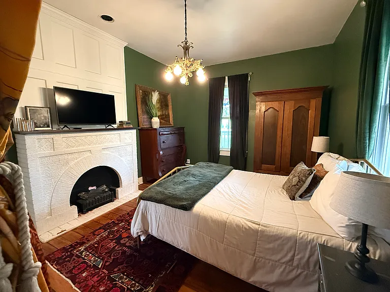 First-floor primary bedroom