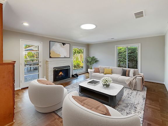 Living Room - Virtually Staged
