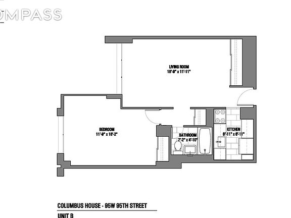 2nd image of 95 W 95th St APT 4b
