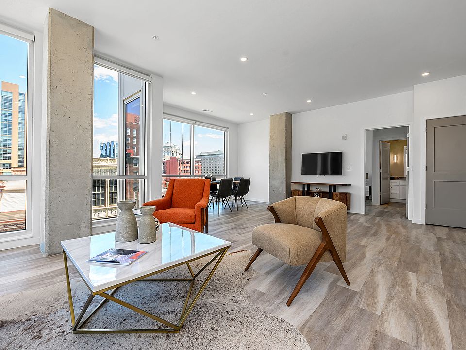 The Blonde Apartments open layout