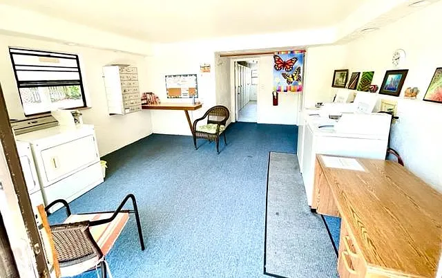 Laundry and Mail Room