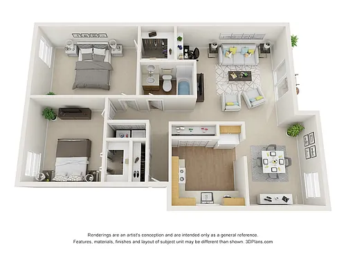 Floor plan B3