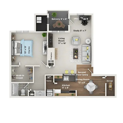Floor plan The Hampton