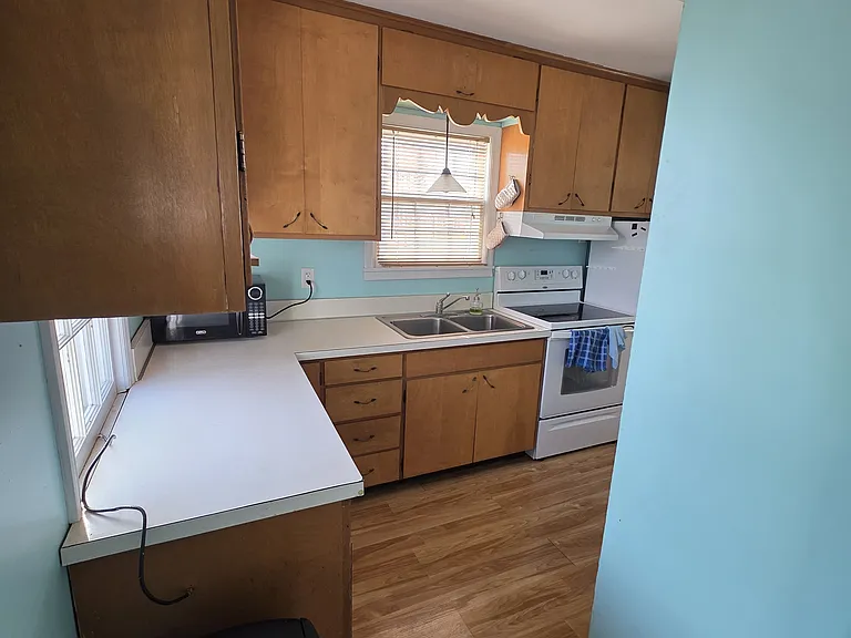 Kitchen from back entry