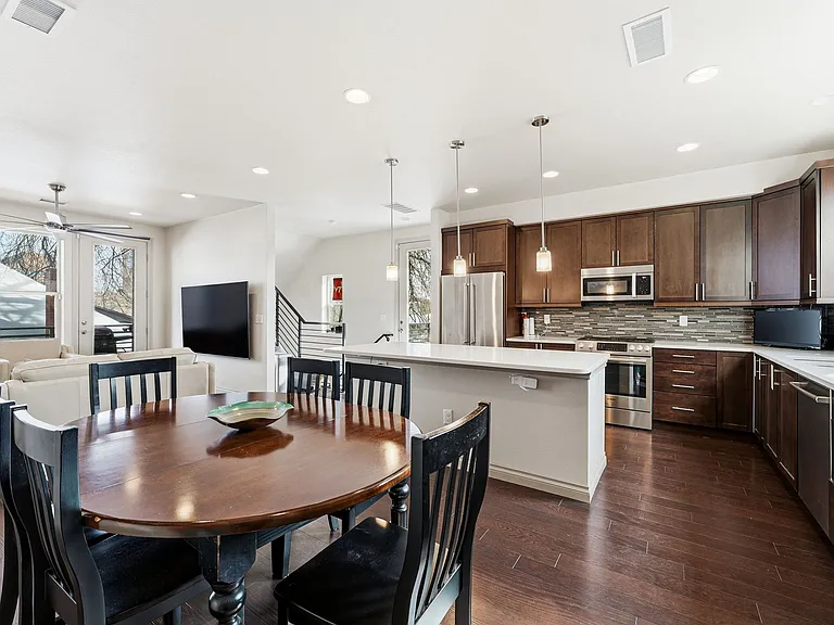 Kitchen and Dining Area