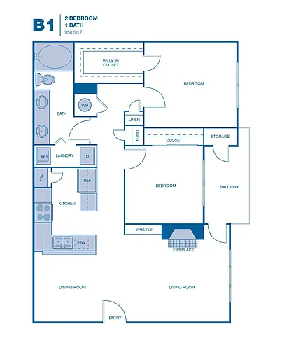 Floor plan B1UPGRADE