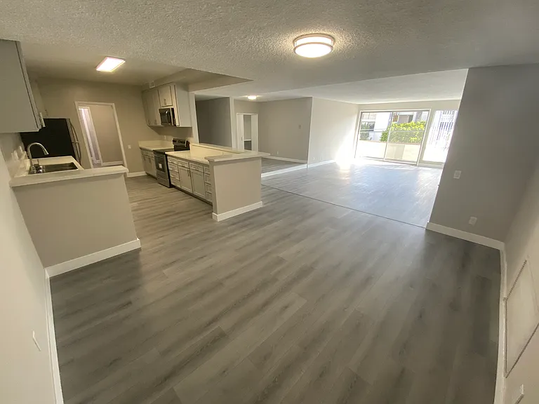 11858 Goshen Ave Unit 207 kitchen and living area