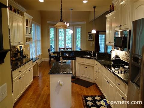 Gourmet Kitchen from dining room