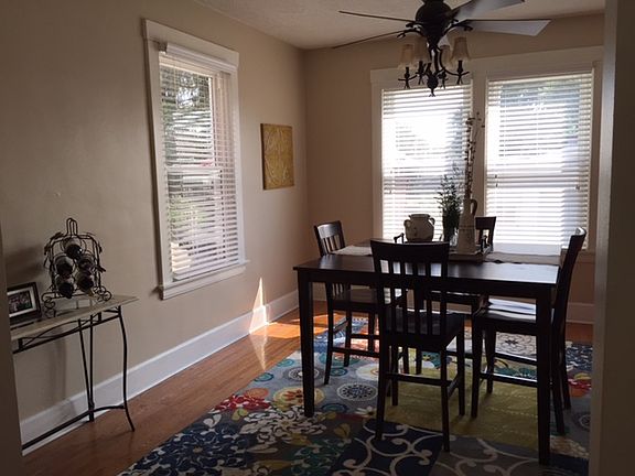 Dining Room w/ceiling fan
