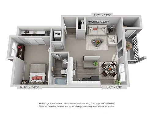 Floor plan Tilikum