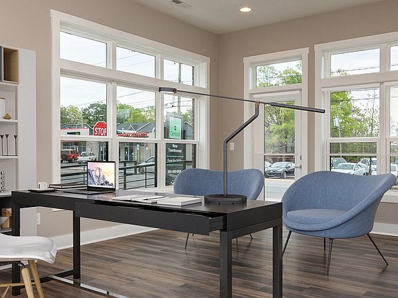 1st floor staged as commercial office