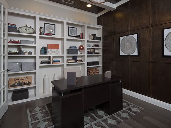 Parks at Legacy Model Home ; Scarlett Floor Plan ; Study