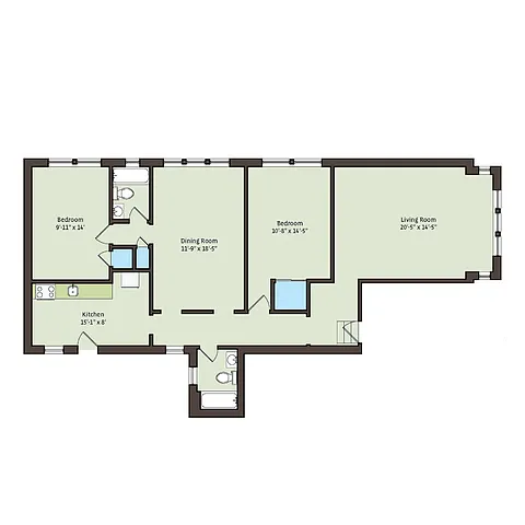 Floor plan 5053-2bC