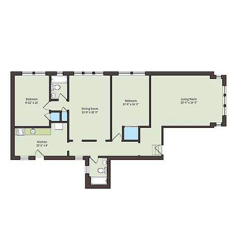 Floor plan 5053-2bC