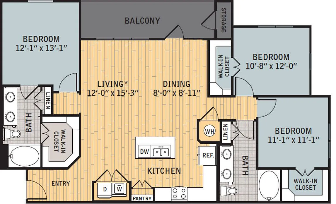 Floor plan C1