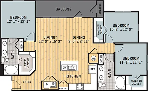 Floor plan C1