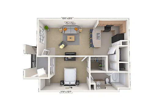 Floor plan Hollyhock