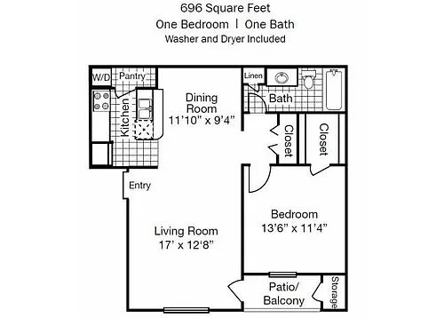 Floor plan A3 - Alexandria