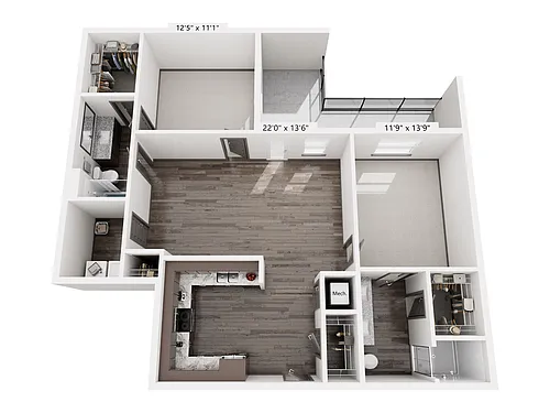 Floor plan B6