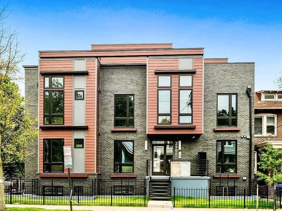 The Franciscan condominium, viewed from the front. Top corner unit to the left is 201.