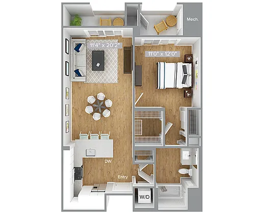 Floor plan A1