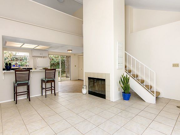 Light and Bright Living Room with Vaulted Ceilings!