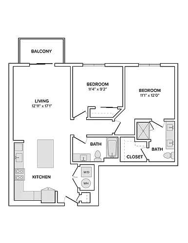 Floor plan B01