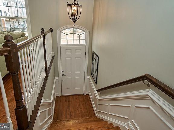 Two story foyer with upgraded trim work
