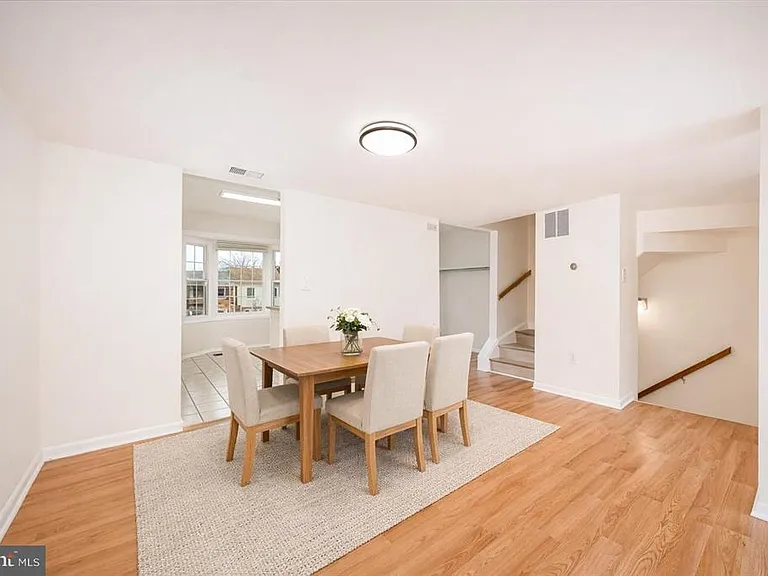 Virtually Staged Dining Room