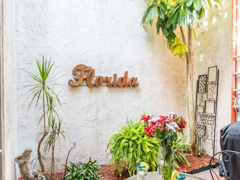 One of two private patios!