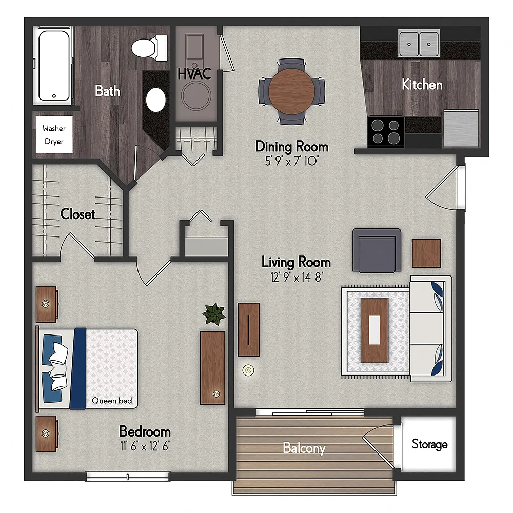 Floor plan Rockefeller