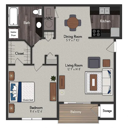 Floor plan Rockefeller