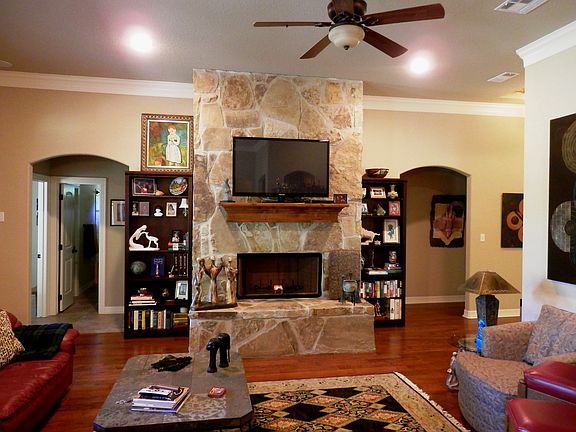 Rock Fireplace