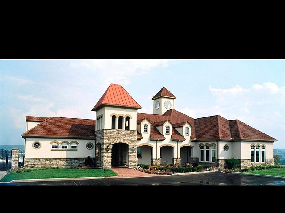 Club house, fitness center and pool.