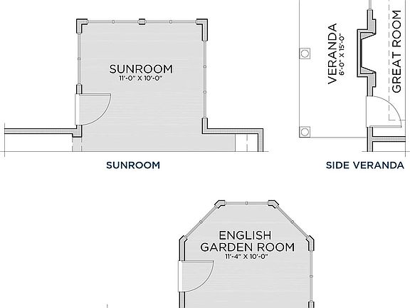 English Garden room addition