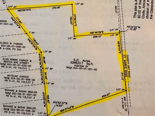 Saint Marks Rd, Summerton, SC 29148