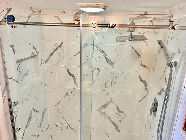 Master Bath walk-in shower
