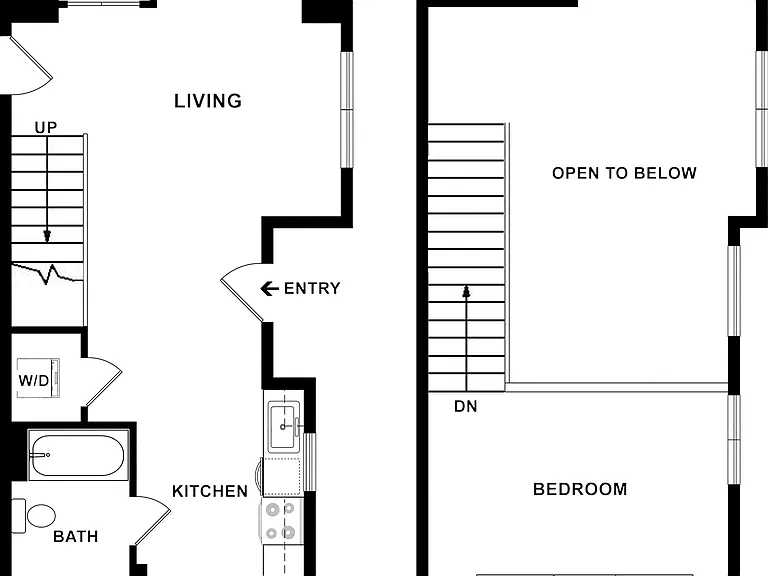 1 bed / 1 bath loft A6 754 sf 1 bed / 1 bath loft A6 754 sf