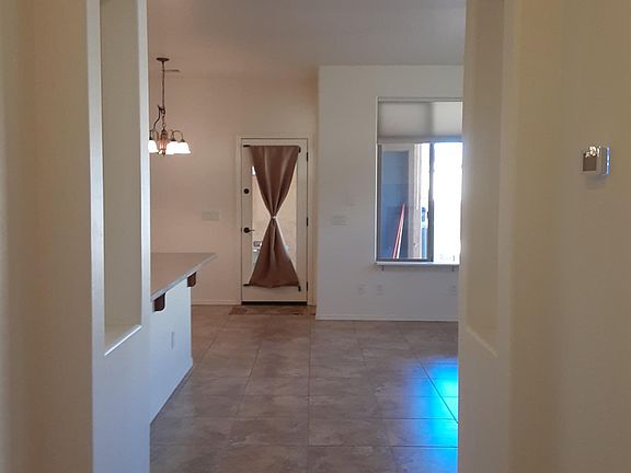 Foyer to kitchen/living