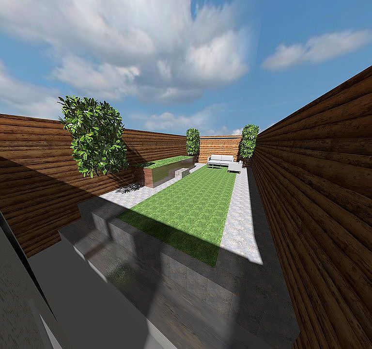 Rear yard