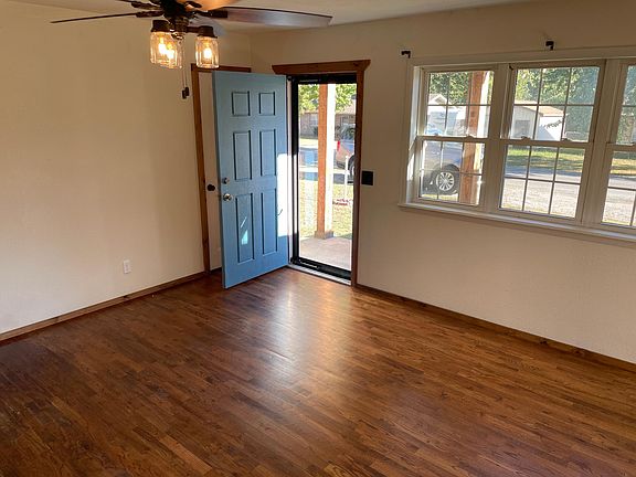 Large living room with hardwood floors