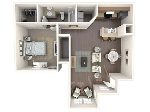 Floor plan 1C