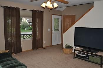 Large window in living room.