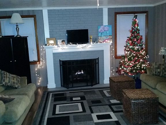 Sunroom with Gaslog Fireplac
